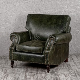 Кресло кожаное Лофт Аристократ (ширина 1070 мм) в Тюмени - tyumen.katalogmebeli.com | фото