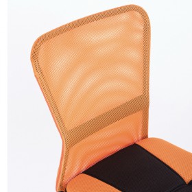 Кресло компактное BRABIX Smart MG-313 (черный, оранжевый) в Тюмени - tyumen.katalogmebeli.com | фото 4