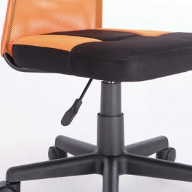 Кресло компактное BRABIX Smart MG-313 (черный, оранжевый) в Тюмени - tyumen.katalogmebeli.com | фото 5