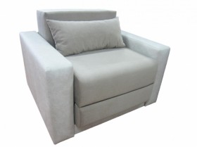 Кресло-кровать №2 (3Флок №2 капучино, 5 категория) в Тюмени - tyumen.katalogmebeli.com | фото