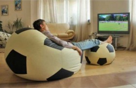 Кресло-Мяч Футбол в Тюмени - tyumen.katalogmebeli.com | фото 2