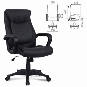 Кресло офисное BRABIX Enter EX-511 (черный) в Тюмени - tyumen.katalogmebeli.com | фото