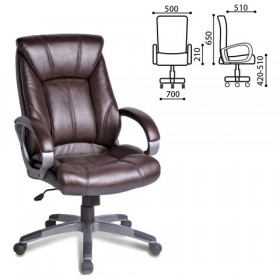 Кресло офисное BRABIX Maestro EX-506 (коричневый) в Тюмени - tyumen.katalogmebeli.com | фото