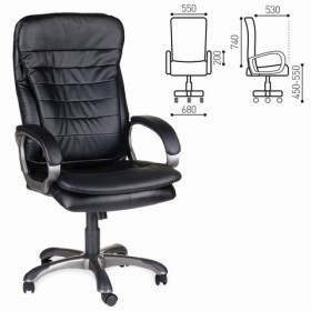 Кресло офисное BRABIX Omega EX-589 (черное) в Тюмени - tyumen.katalogmebeli.com | фото