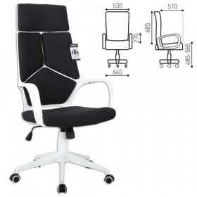 Кресло офисное BRABIX Prime EX-515 (черная ткань) в Тюмени - tyumen.katalogmebeli.com | фото