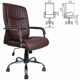 Кресло офисное BRABIX Space EX-508 (коричневый) в Тюмени - tyumen.katalogmebeli.com | фото