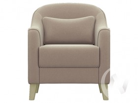 Кресло отдыха Комфорт-4 (бесцветный лак/CATANIA LATTE) в Тюмени - tyumen.katalogmebeli.com | фото 2
