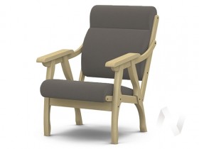 Кресло Вега-10 (бесцветный лак/ULTRA STONE) в Тюмени - tyumen.katalogmebeli.com | фото