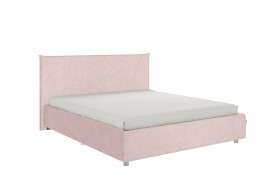 Кровать 1,6 Квест с основанием (Нежно-розовый велюр) в Тюмени - tyumen.katalogmebeli.com | фото