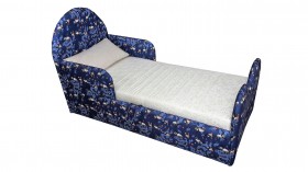Кровать детская Соня (Печать Панда синий., 1 категория) в Тюмени - tyumen.katalogmebeli.com | фото