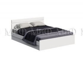 Кровать с подъемным механизмом Нэнси New 1,6м (Белый/белый глянец) в Тюмени - tyumen.katalogmebeli.com | фото