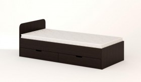 Кровать с ящиками 900 (Венге) в Тюмени - tyumen.katalogmebeli.com | фото