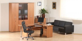 Мебель для персонала Альфа 61 Ольха в Тюмени - tyumen.katalogmebeli.com | фото 4