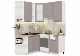 Модульная кухня Кёльн 1,6 м (Софт тоффи/Белый) в Тюмени - tyumen.katalogmebeli.com | фото