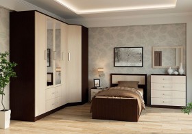 Модульная спальня Фиеста в Тюмени - tyumen.katalogmebeli.com | фото 3