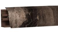 Плинтус LB-38, L=3000мм, мрамор бергамо темный в Тюмени - tyumen.katalogmebeli.com | фото