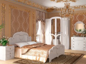 Спальный гарнитур Мария  в Тюмени - tyumen.katalogmebeli.com | фото