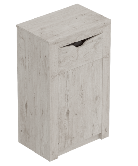 Тумба с дверцей и ящиком Соренто Дуб бонифаций/Кофе структурный матовый в Тюмени - tyumen.katalogmebeli.com | фото