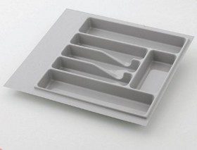 Вкладыш для кухонных принадлежностей, белый, Volpato 300 мм в Тюмени - tyumen.katalogmebeli.com | фото 1