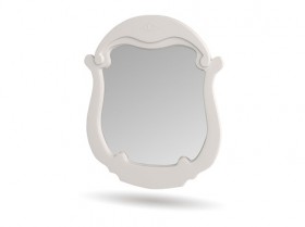 Зеркало настенное Мария (Белый глянец) в Тюмени - tyumen.katalogmebeli.com | фото